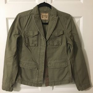 Green army jacket
